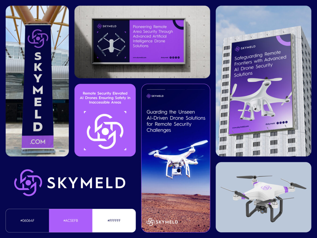 Skymeld Branding (AI Drone)