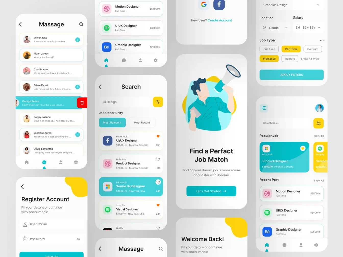 Hiring Platform – Mobile App